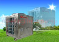Md30d Stainless Steel Shell Low Temperature Air Energy Water Heater Domestic Air Source Heat Pump Water Heater Project